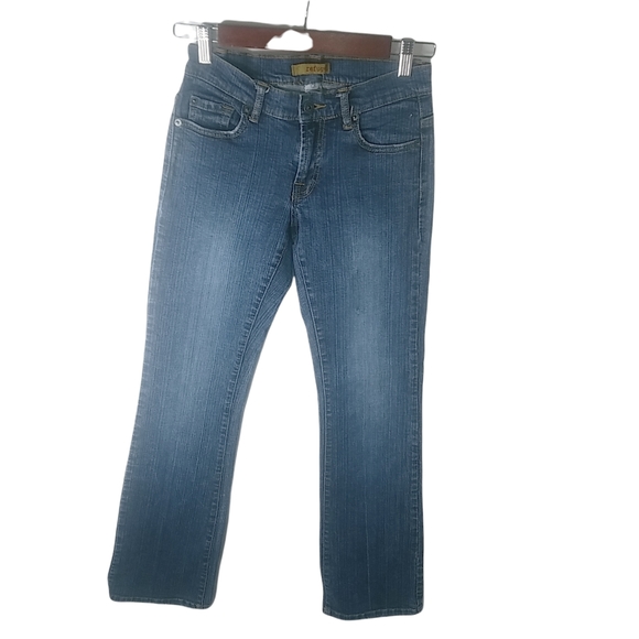 Refuge Wax 3 27x32 Distressed Straight Jeans - Picture 1 of 9
